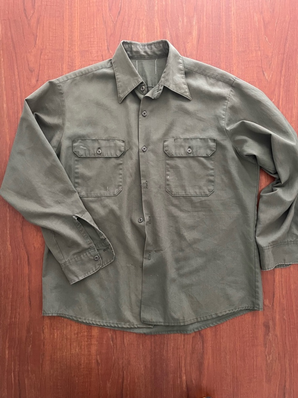 Vintage Mid Century utility shirt (XL)